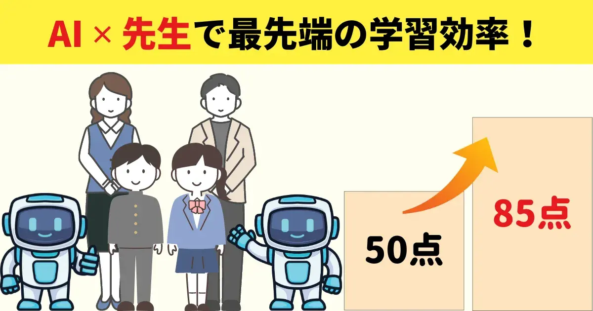 AI×先生で最先端の学習効率